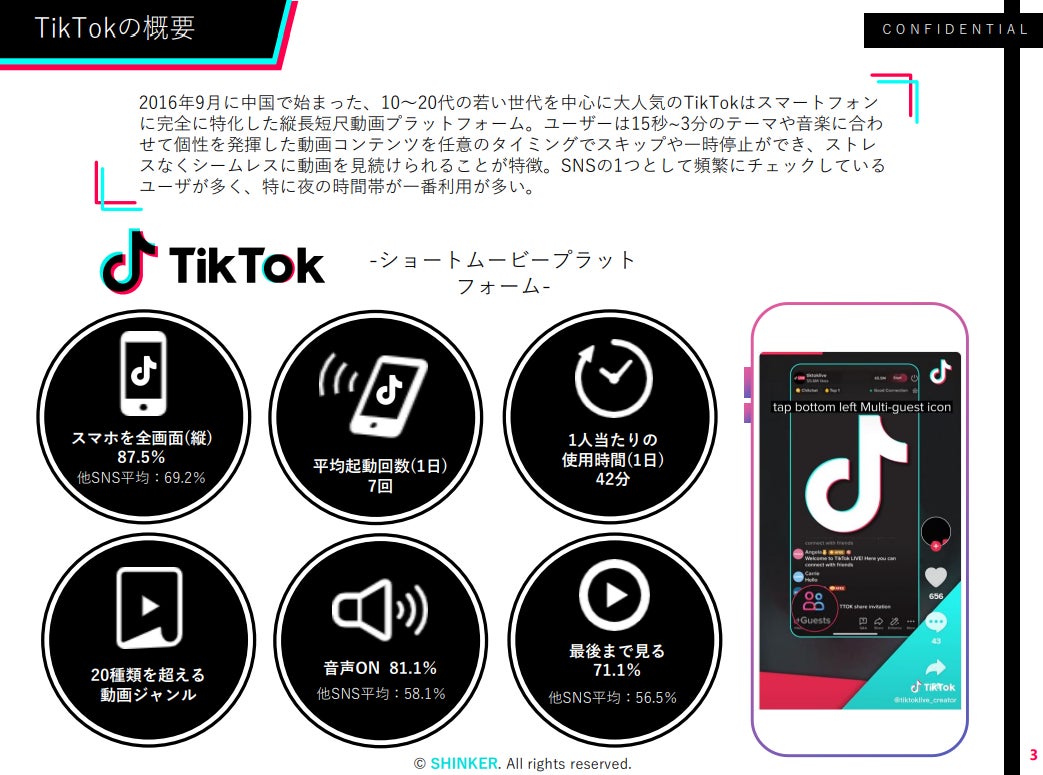 TikTok運用代行サービスリリース＠(株)Shinker＿デジタルマーケティングでグローカルを導く。地方から世界へ挑戦する静岡市のDX企業のサブ画像3