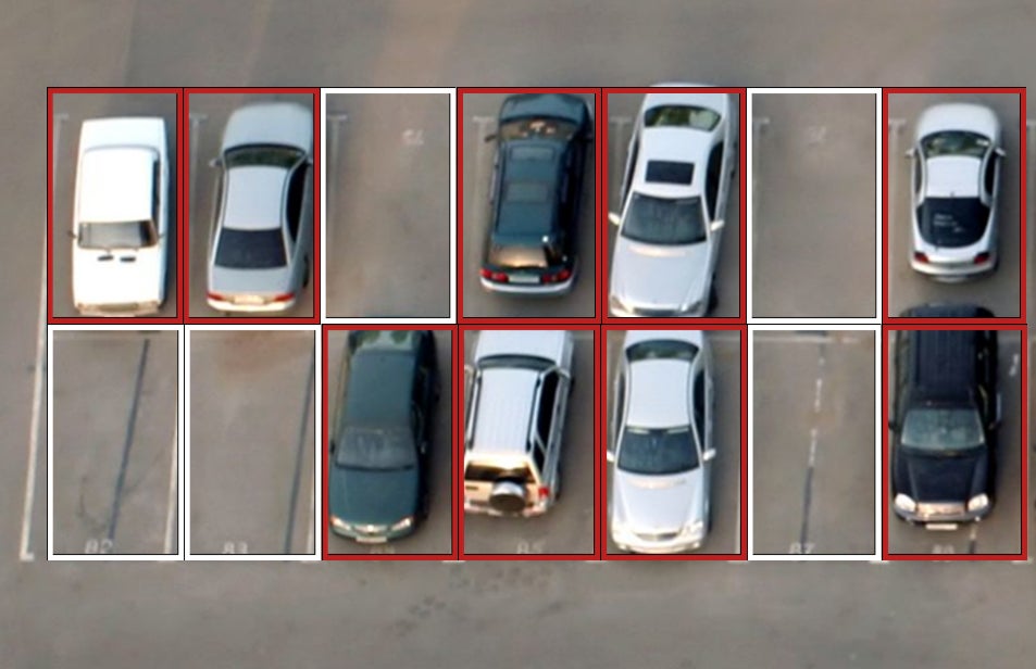 ネットワークカメラをAIカメラ化しさまざまな現場のDXを支援　AI機能を追加するmicroSDカード型アクセラレーターと3種類の映像解析アプリを発売のサブ画像3_「駐車検知」使用シーン（イメージ）