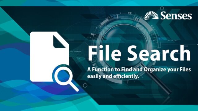 クラウド営業支援ツールSensesが営業活動をさらに効率化するための「ファイル検索機能」をリリースのメイン画像