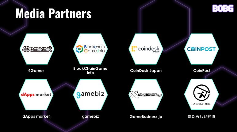 BOBG社が著名web3・ゲーム関連メディア企業とパートナーシップを締結！のサブ画像1