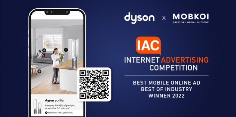2022年4月、MOBKOI はIAC AwardsのBest Mobile Online Ad賞を受賞しました。のサブ画像1
